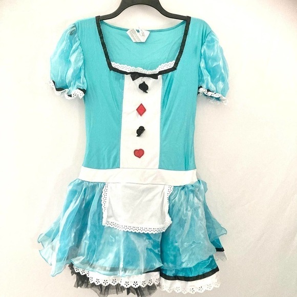 NWOT Junior's L Clever Alice Halloween Costume - Picture 2 of 9